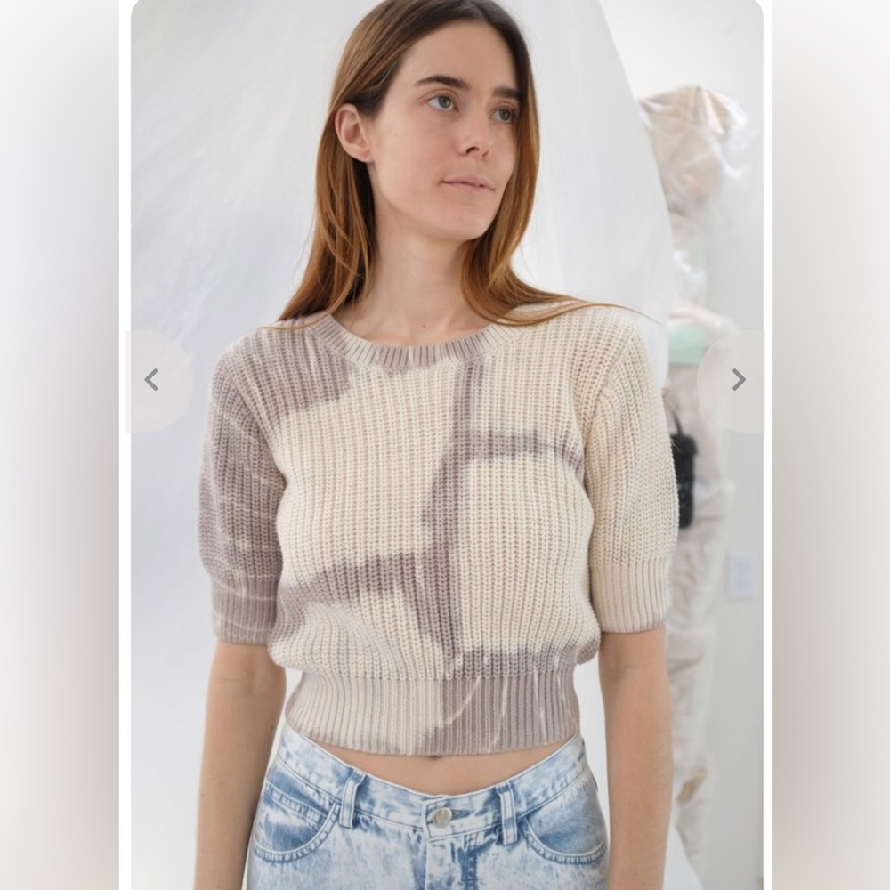 Beklina Tie Dye Story Top Grey - medium/large
